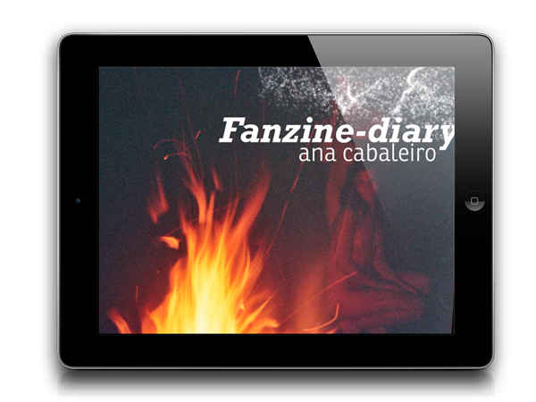 Fanzine-Diary, Ana Cabaleiro's photobook for iPad Screenshot