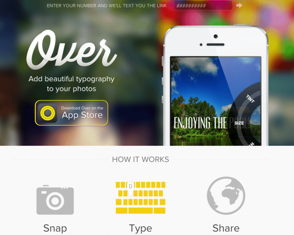 App para añadir tipografías a tus fotos