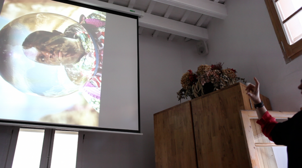 María Cerezo and Cristina De Middel at 'The Afronauts' booklaunching