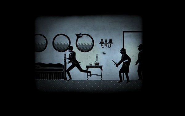 Una de las ilustraciones de 39 Steps App