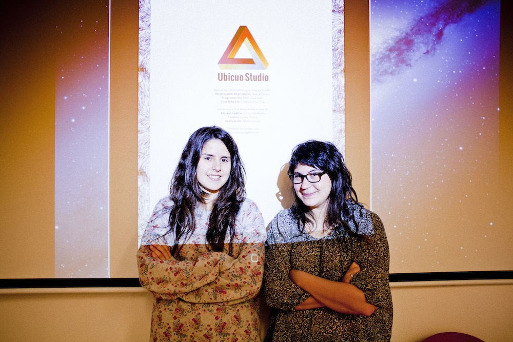 María Cerezo y Emma Llensa, profesoras del taller 