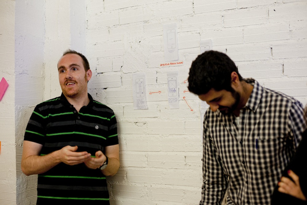 Presentando los prototipos de sus apps