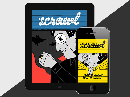 Revista para iPad Scrawl Magazine