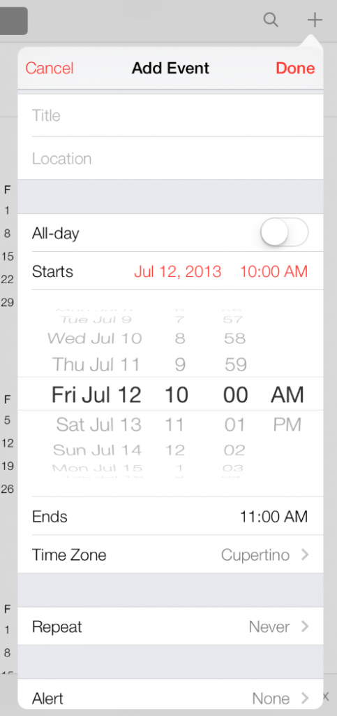 Diseño gráfico iOS 7 Diseño gráfico iOS 7