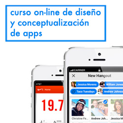 Curso de diseño gráfico de apps