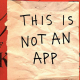 This Is Not An App, un diario interactivo lleno de retos