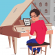 Estudiar piano con Wolfie Piano app