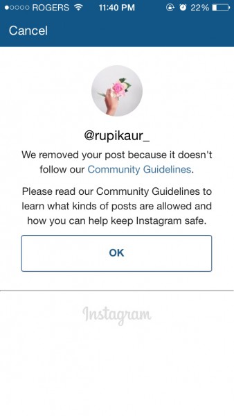 Censura Instagram
