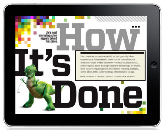 Wired iPad app